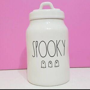 Rae Dunn spooky canister